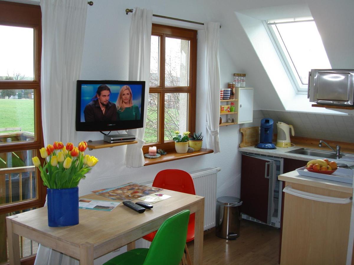 Ferienwohnung Stockrose Middelhagen Exteriör bild
